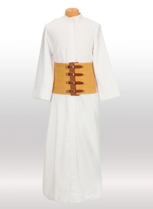 TUNICA DE COLA EN SARGA TALLA NIÑO<span> - </span>BLANCO, 8