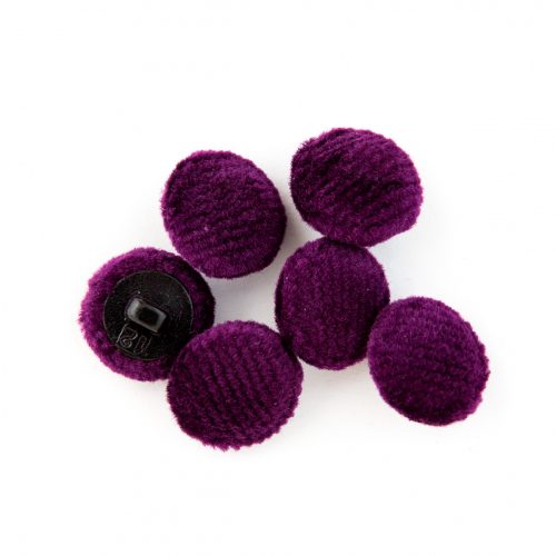BOLSA DE BOTONES EN TERCIOPELO<span> - </span>MORADO, U