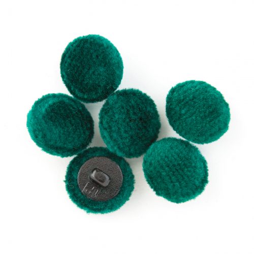 BOLSA DE BOTONES EN TERCIOPELO<span> - </span>VERDE ESPERANZA, U